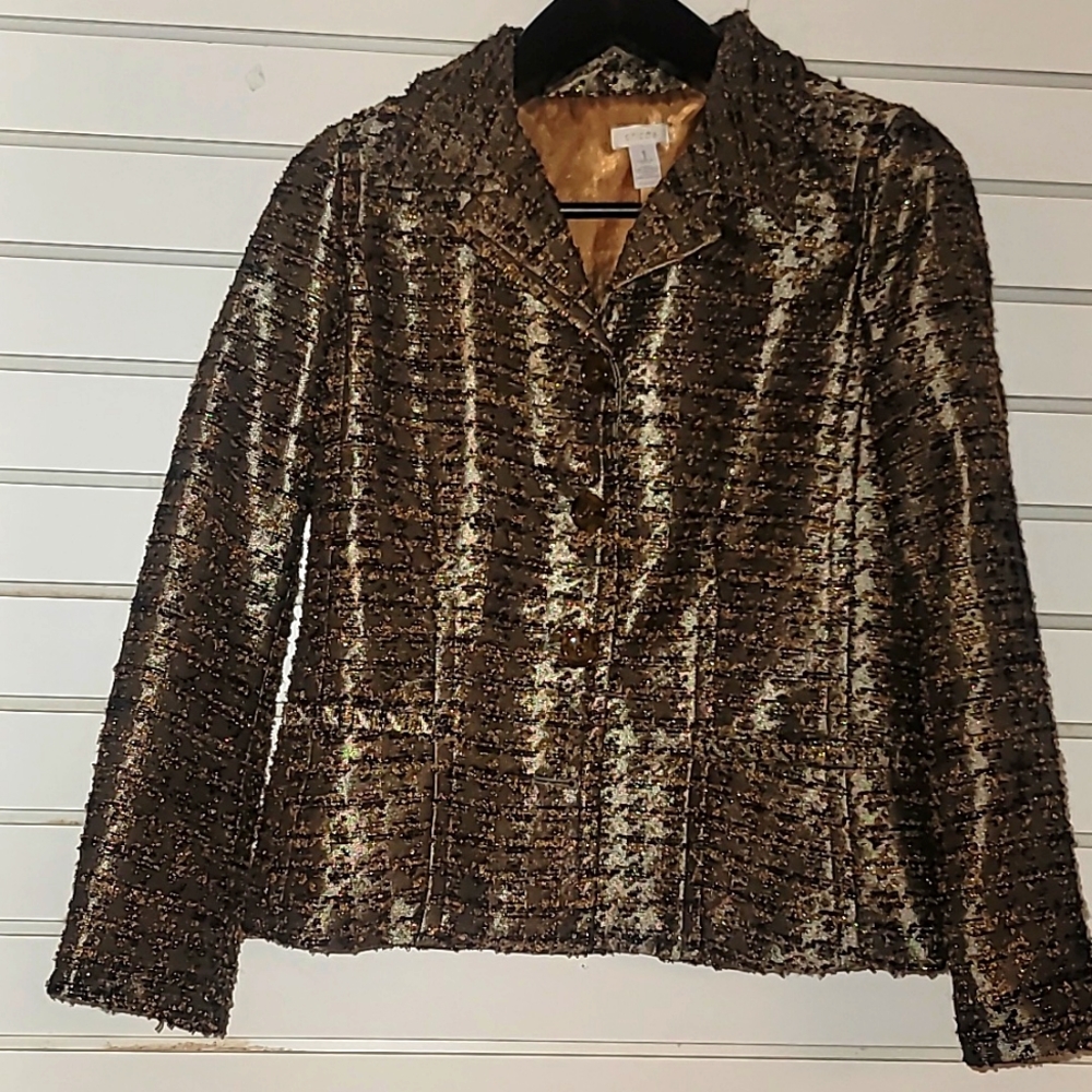 Chico's Blazer Fully Lined Small (1)